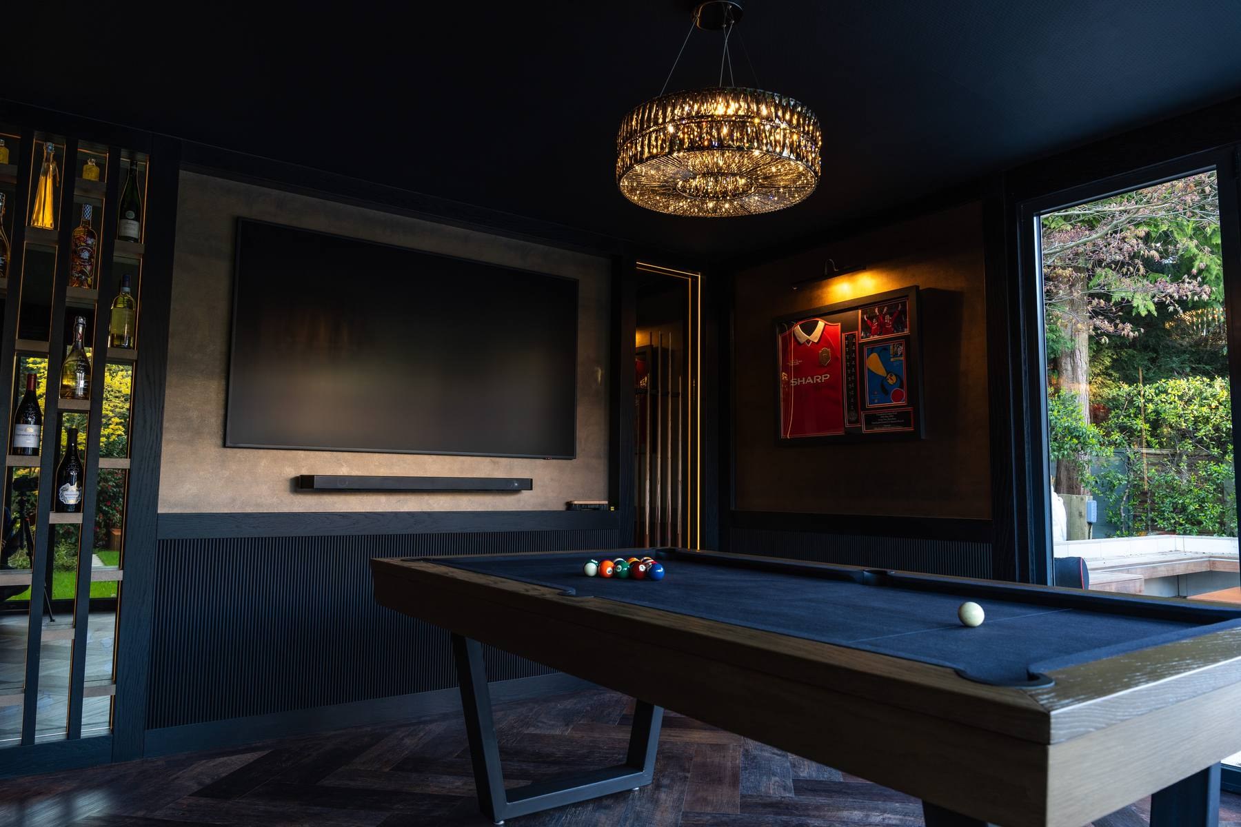 Bespoke luxury home bar handcrafted by Hafferty Interiors Manchester