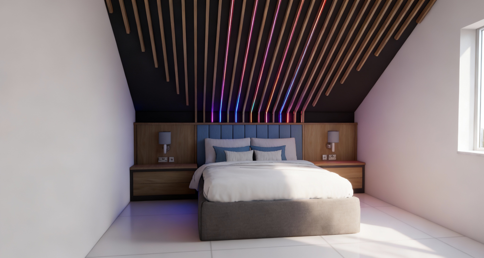 Dreams kids bedroom concept — bespoke children's fitted bedroom Manchester by Hafferty Interiors